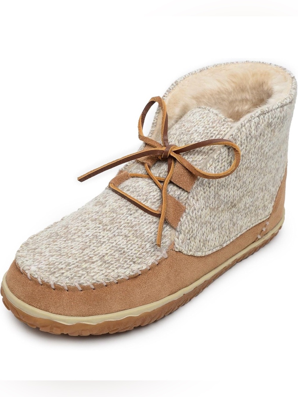 Minnetonka Women's Torrey Bootie Slipper, Cinnamon, 9 M